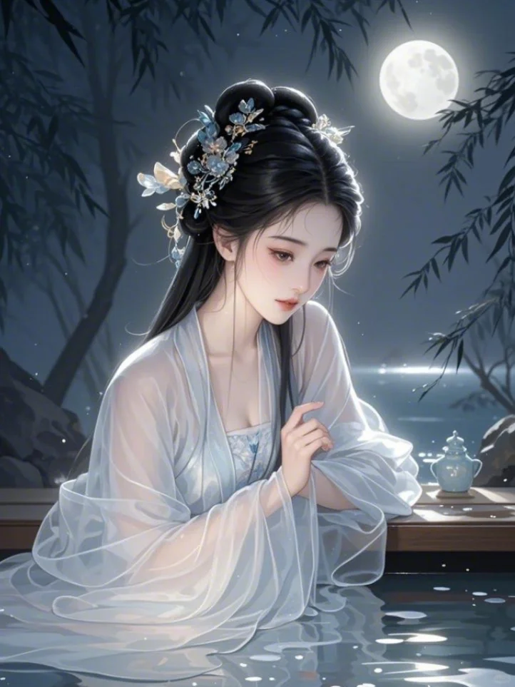静女其姝，俟我于城隅。爱而不见，搔首踟蹰。