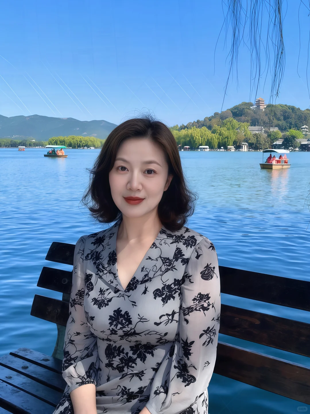 50岁，自洽而内求，温柔且坚定