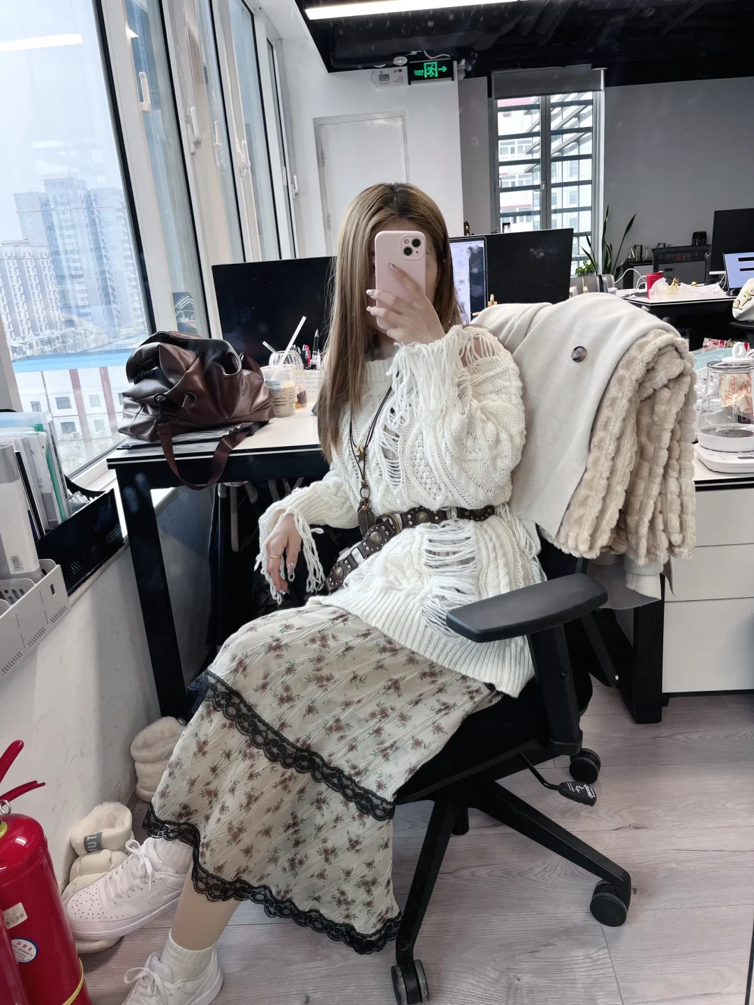 一些办公室穿搭～