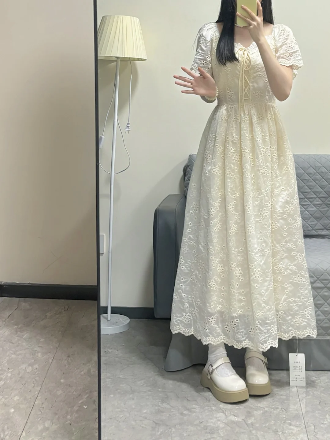 看着平平无奇的小裙子～上身太好看啦！！