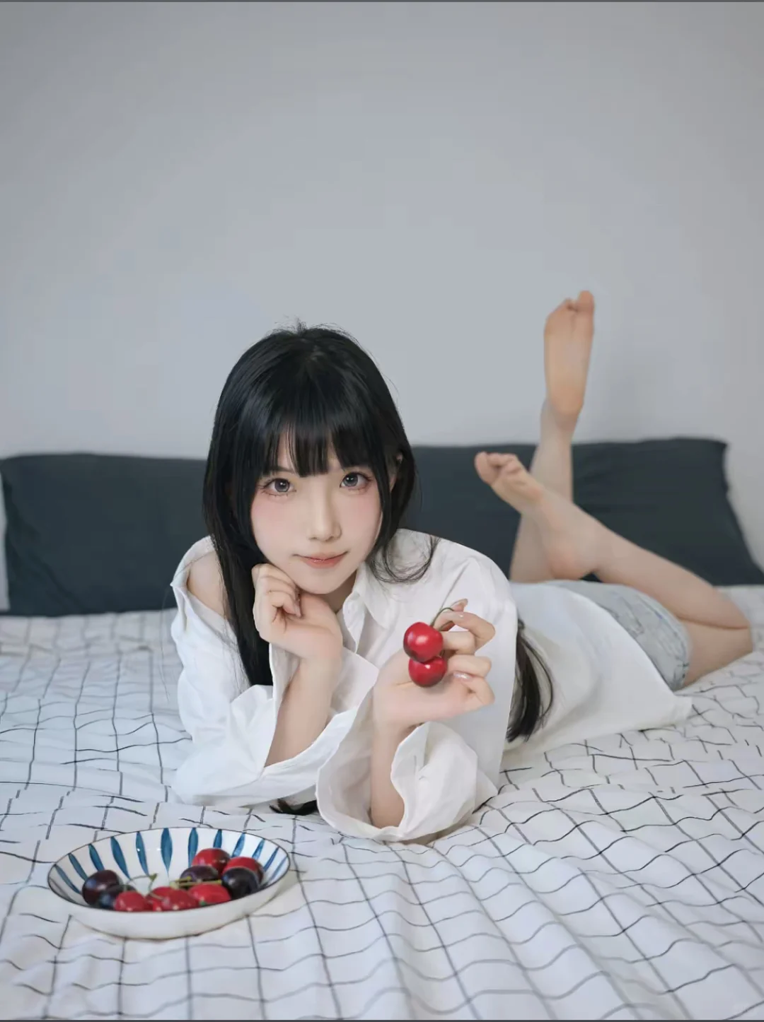 居家日系氛围感自拍～蹲摄影师📷