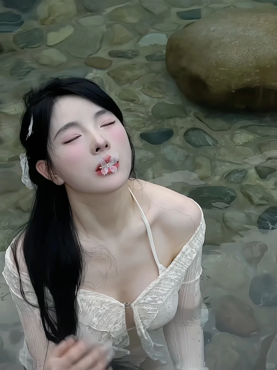 真的有仙境中的瑶池🦋