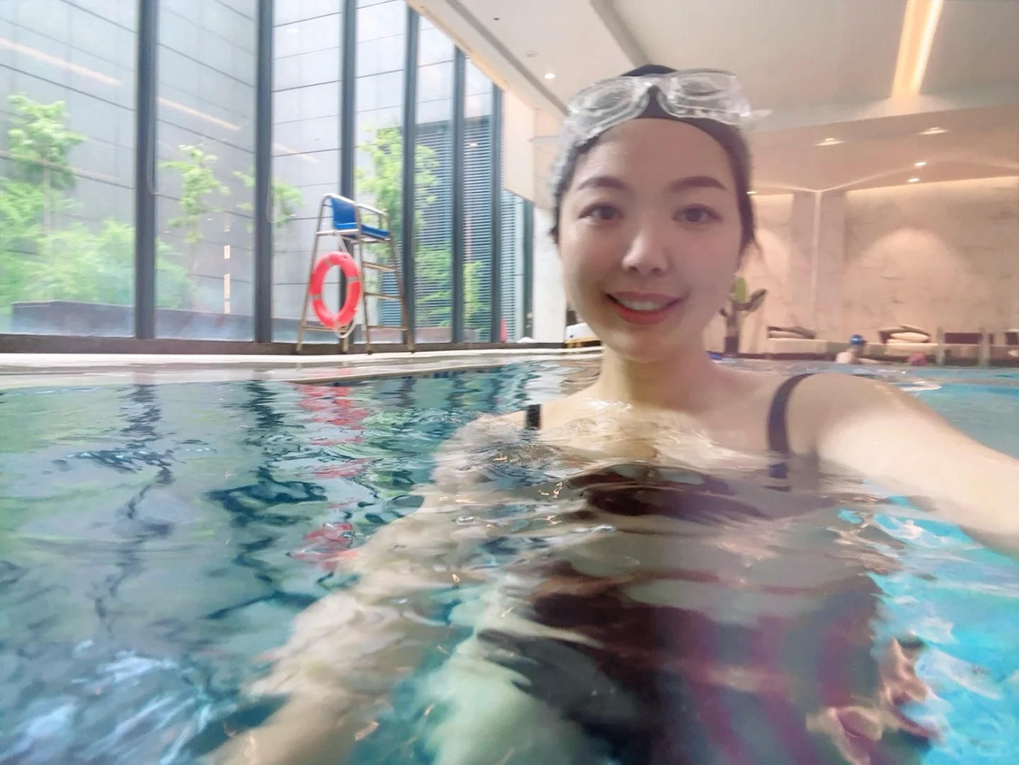游泳打卡💦
