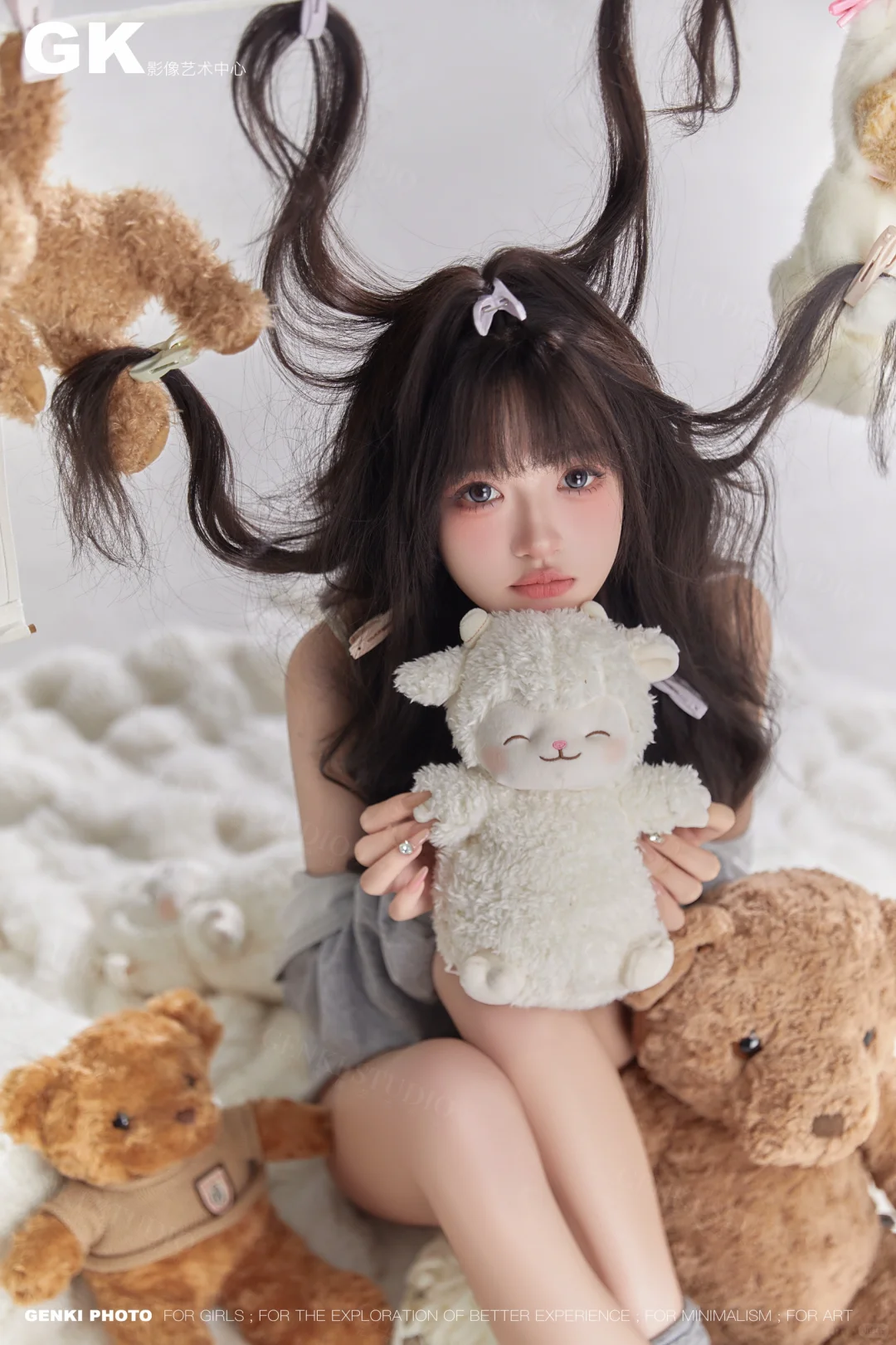 敲可爱小熊玩偶派对写真🧸｜无锡写真