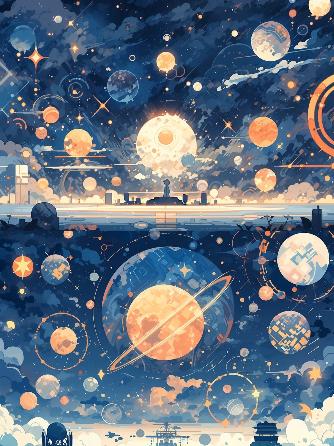 浩瀚星河｜iPad壁纸