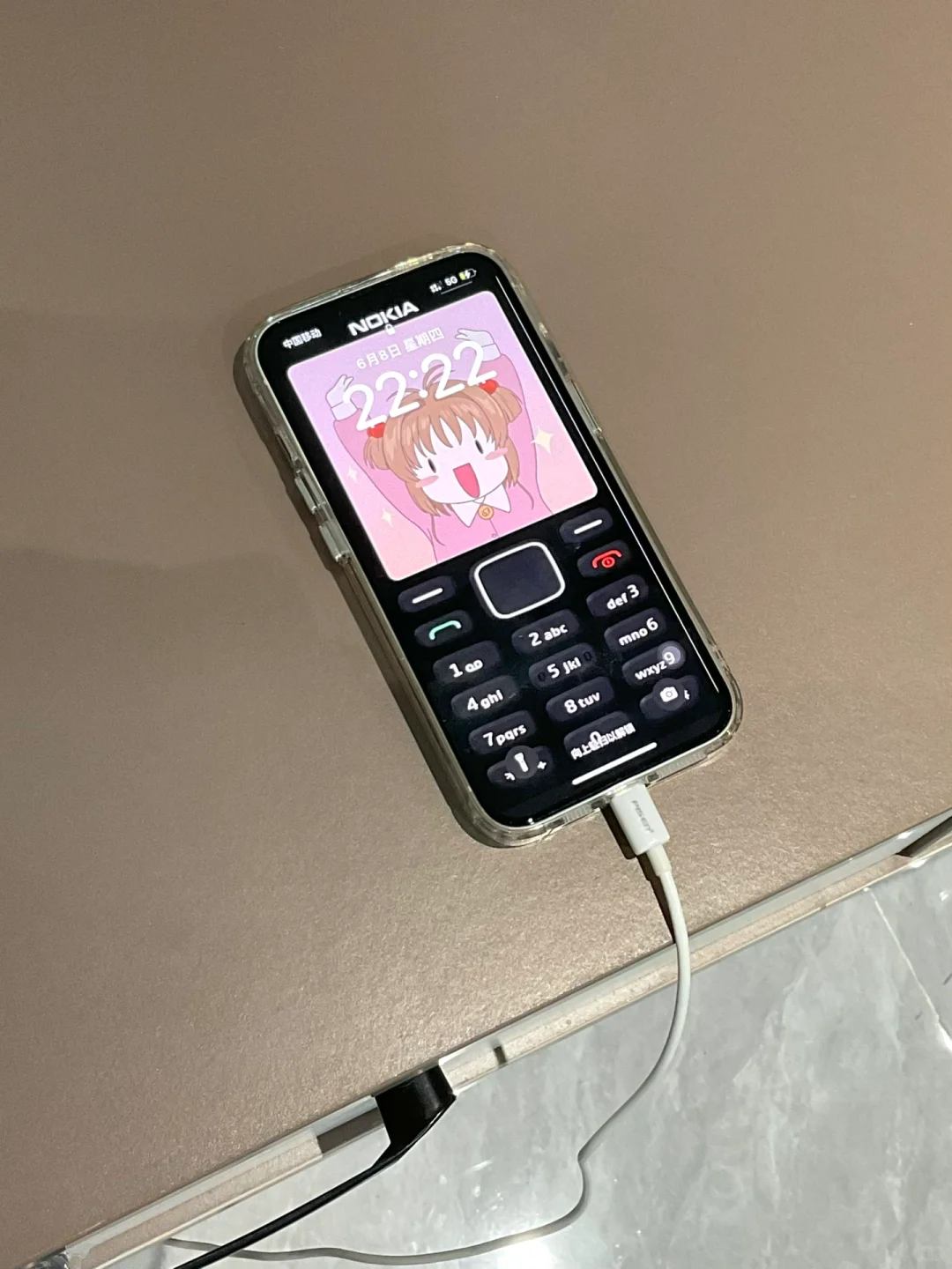 室友以为我换手机哈哈哈