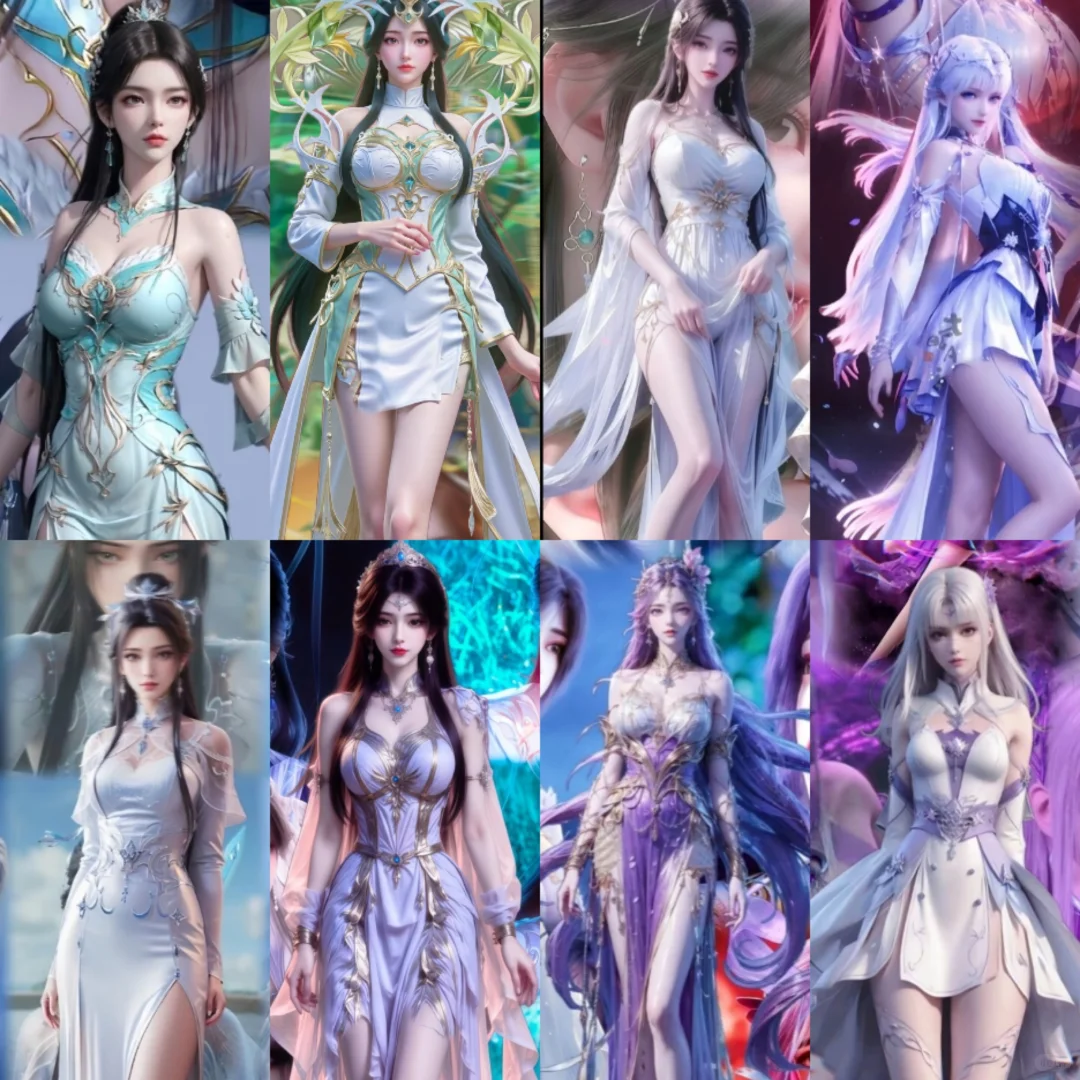 四大国漫女神你最喜欢哪一位