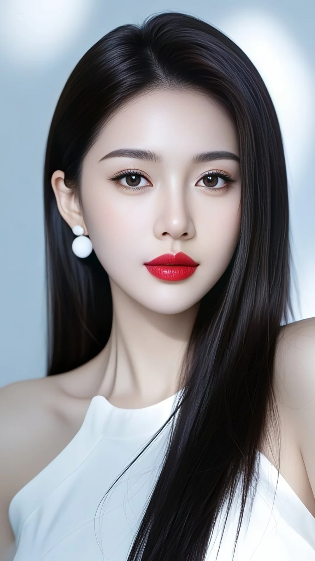 你越淡，人越美，越迷人（AI美女）