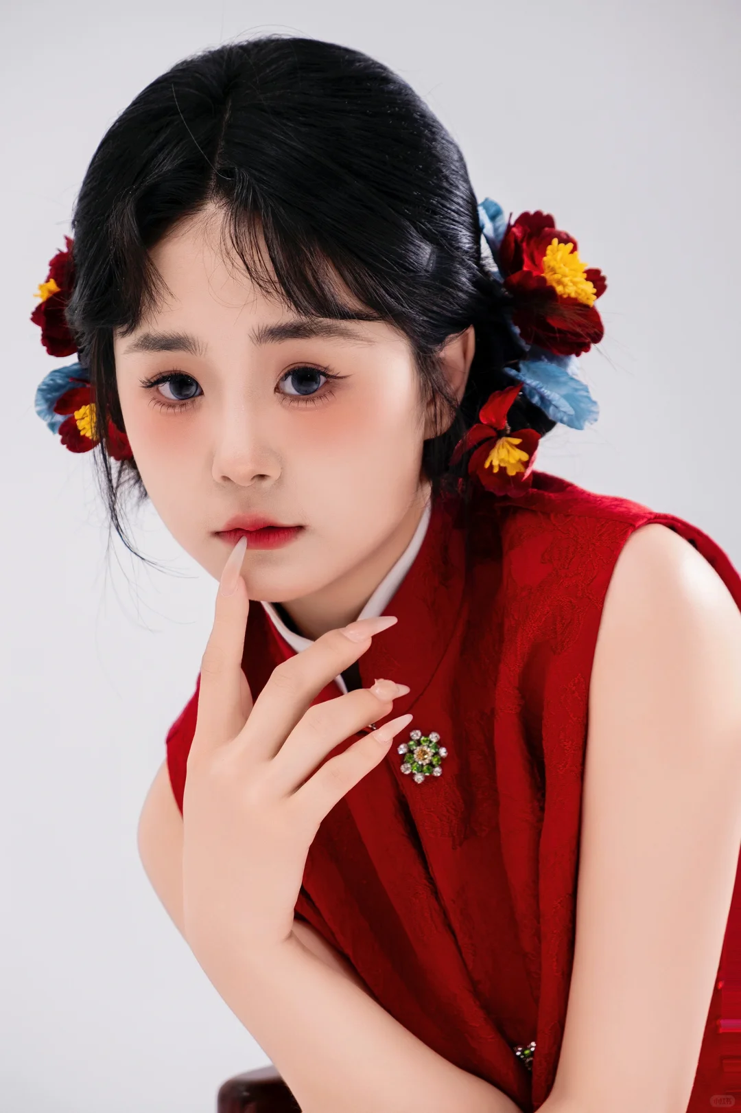 那一抹中国红，东方美学的美泉州写真