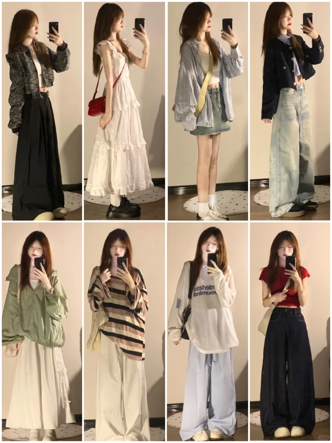 6⃣8⃣套|韩系学院风少女感穿搭🎀