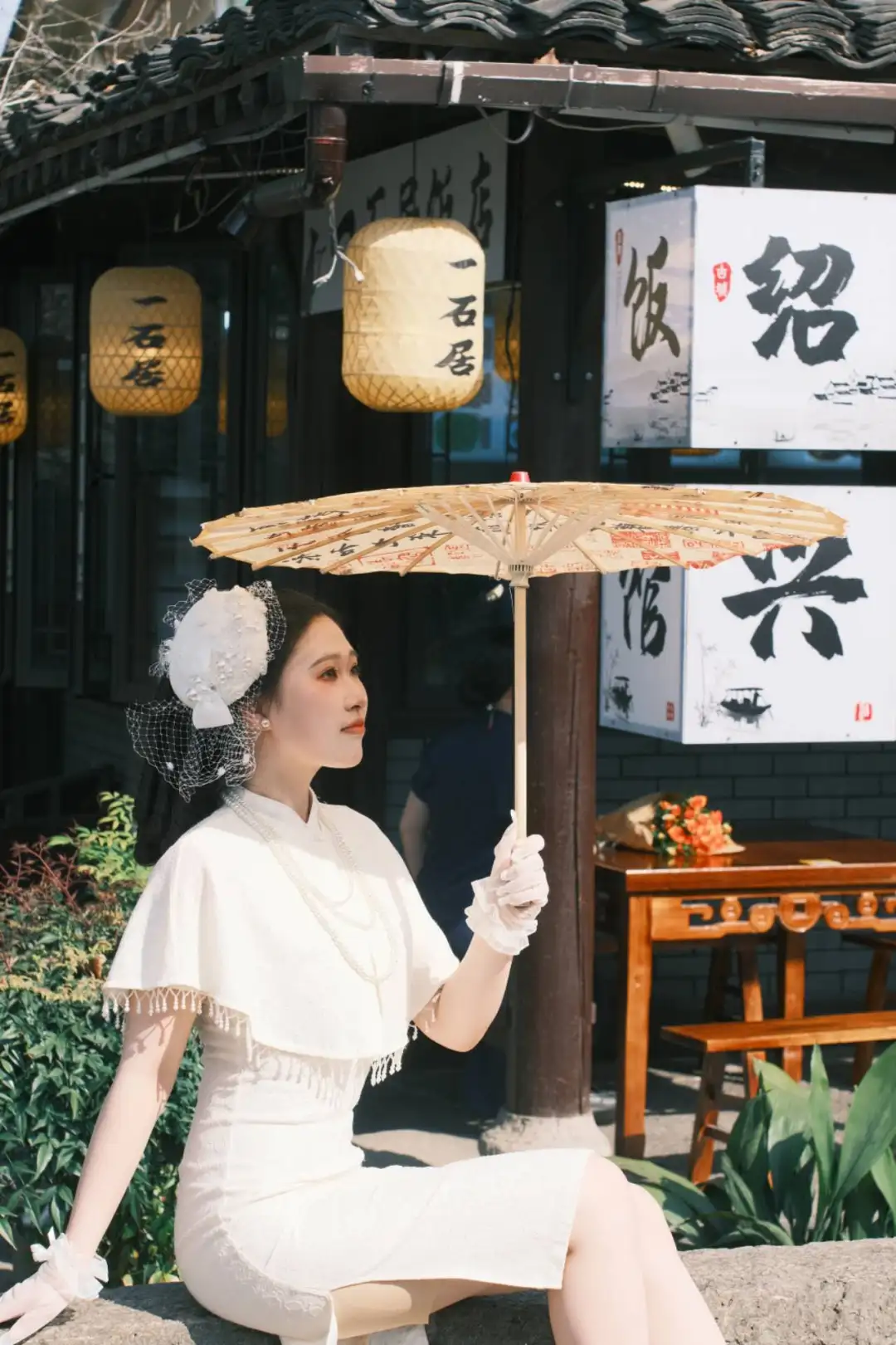 甜美留洋女