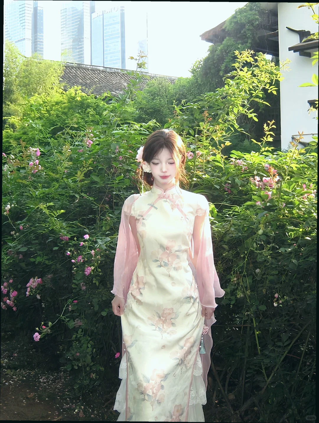 清冷旗袍
