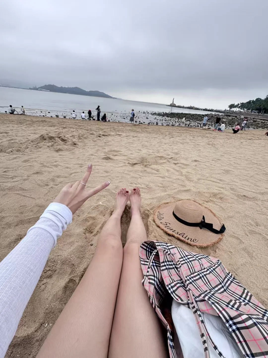 阴雨天的珠海☔️微胖女生勇闯比基尼！
