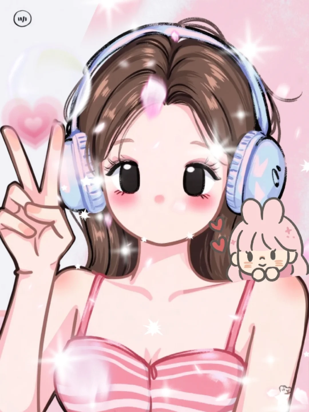 女生头像、好甜好温柔、