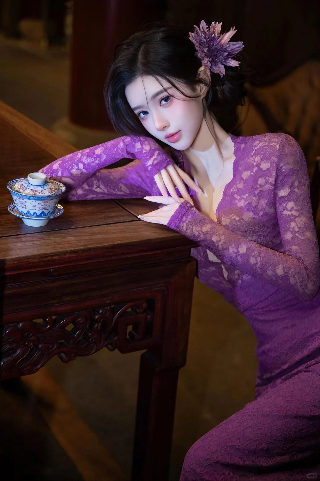啊啊啊这条紫色真的太美了！