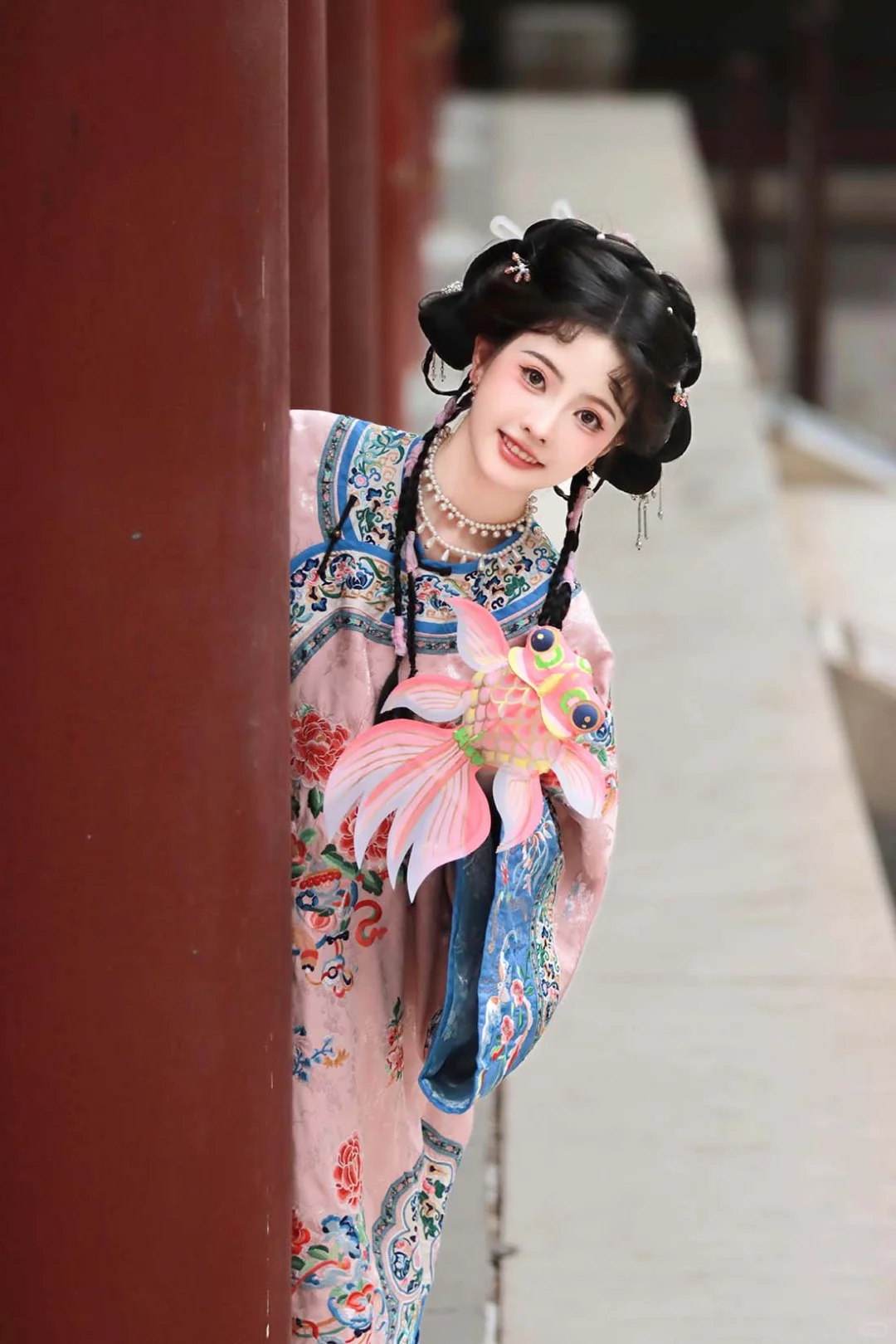 王府的格格偷偷跑出来玩啦｜北京汉服约拍