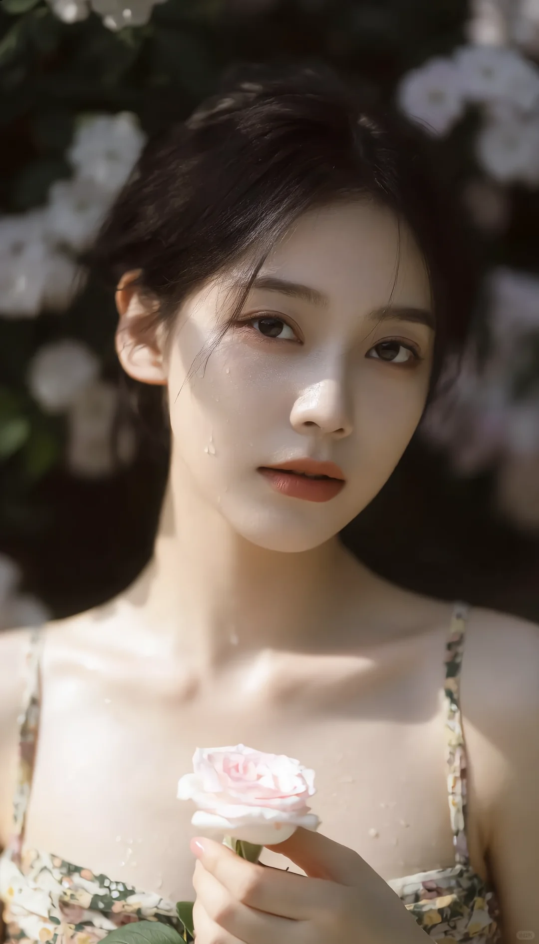 美到窒息！清冷的女生