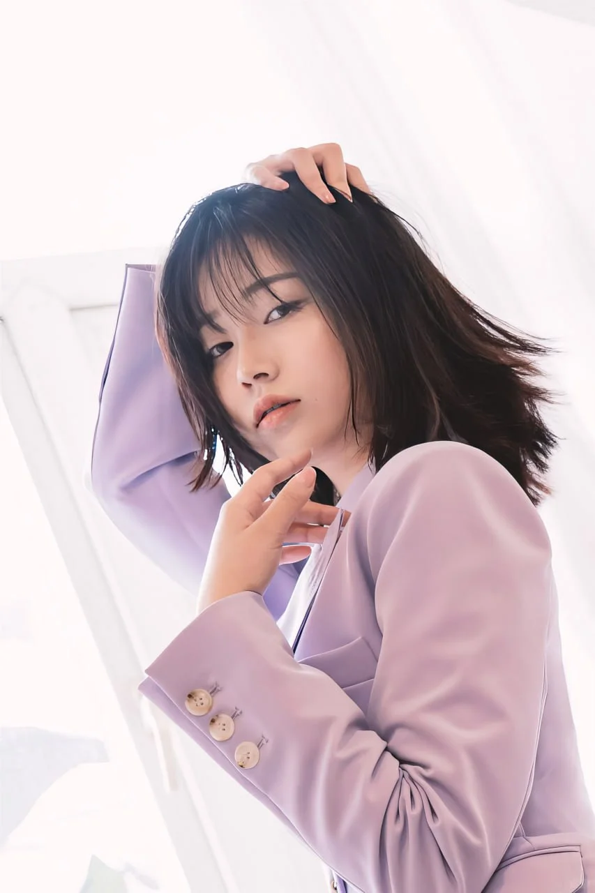 紫色西服----斩女风写真