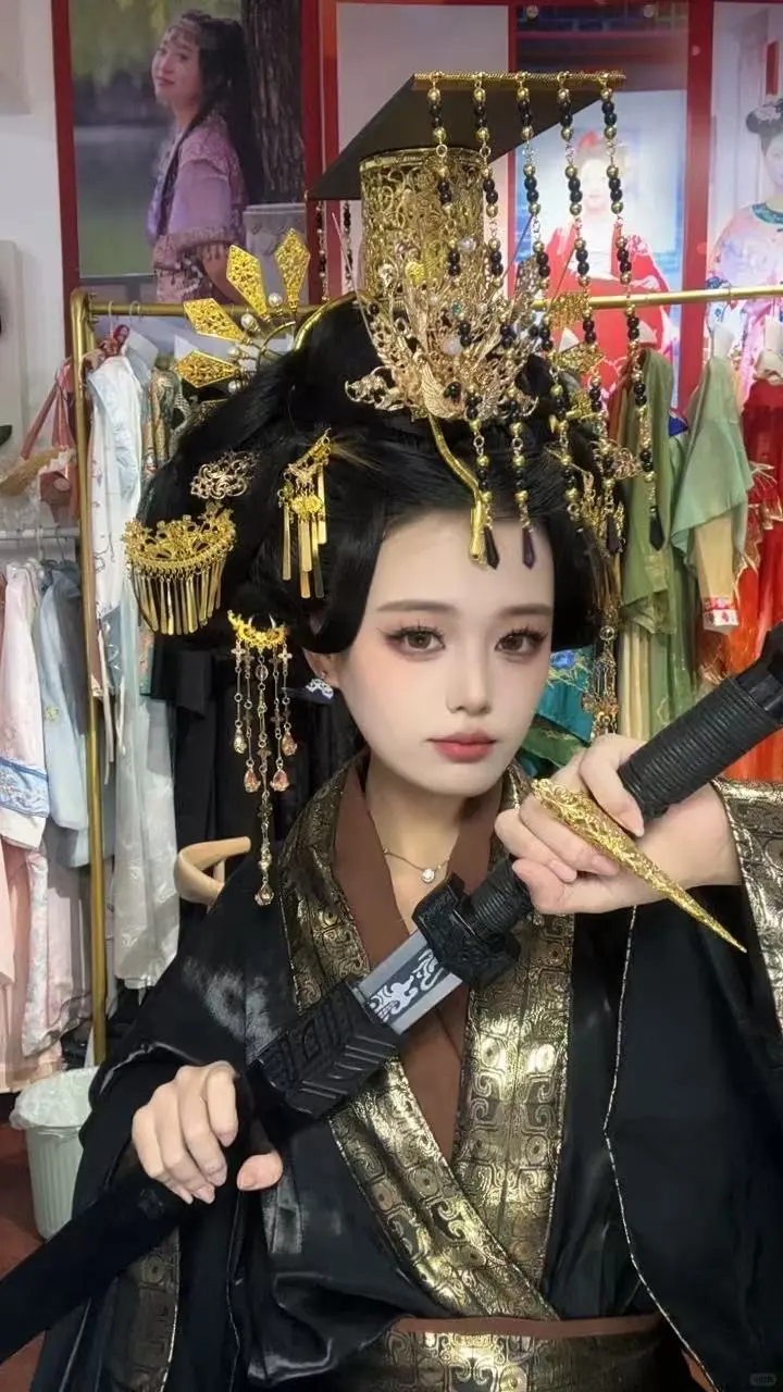 今天来个汉服造型吧！🍀