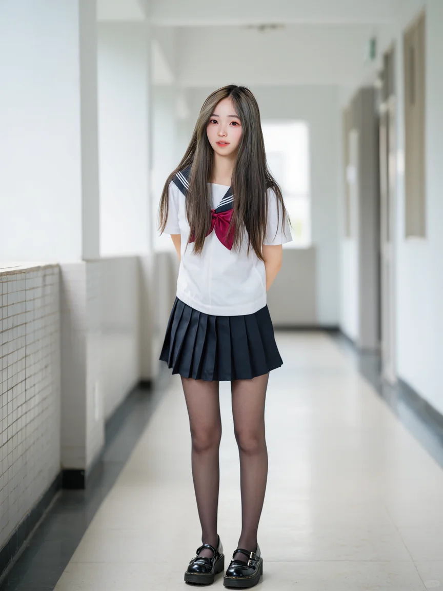 可以是任何风格jk女孩