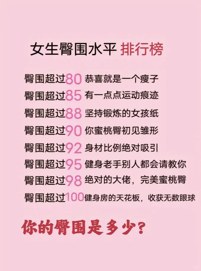 🔥体脂25%以下，看你是不是好身材🙈🚫