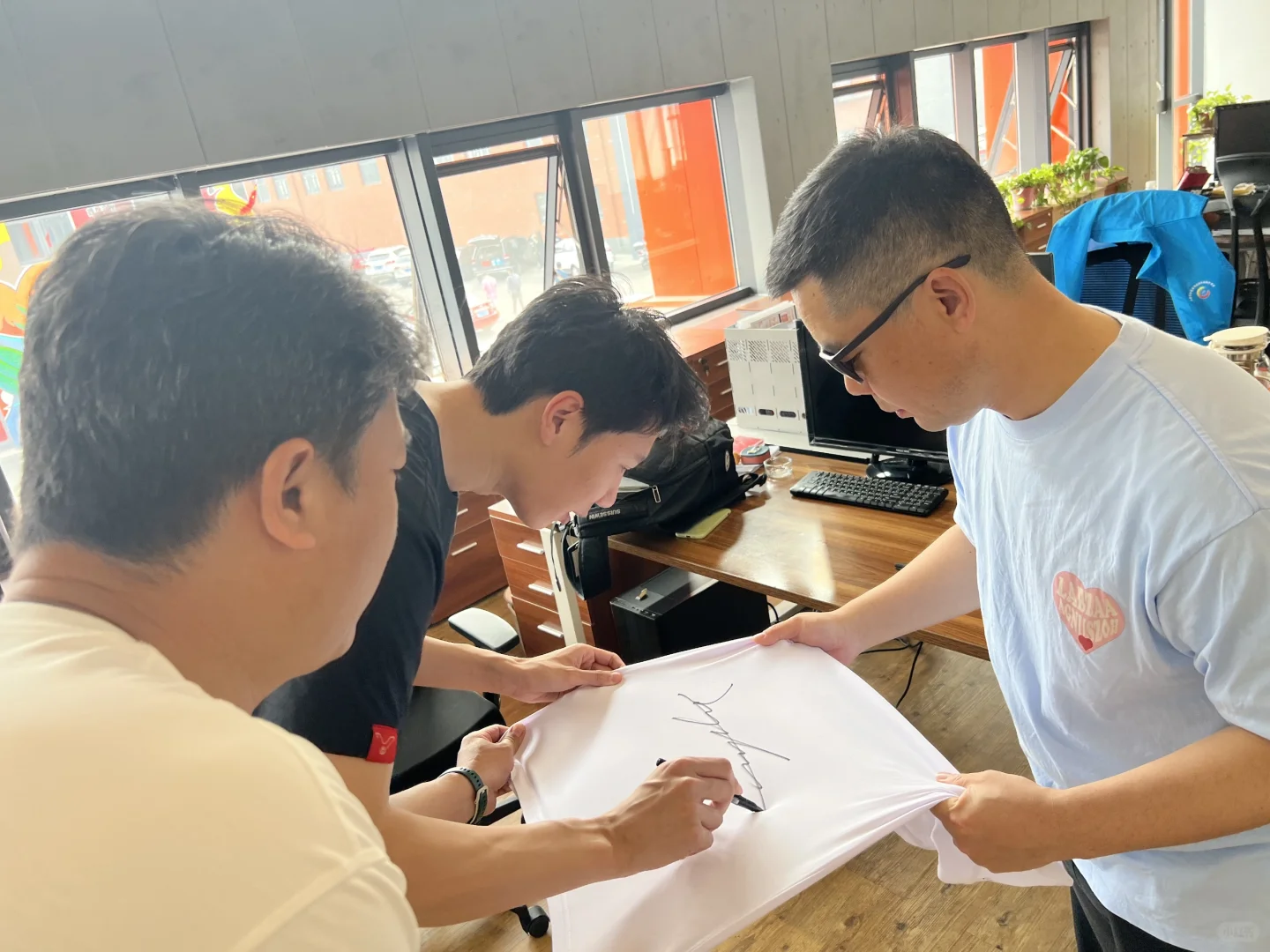 与世界冠军的差距还有一点