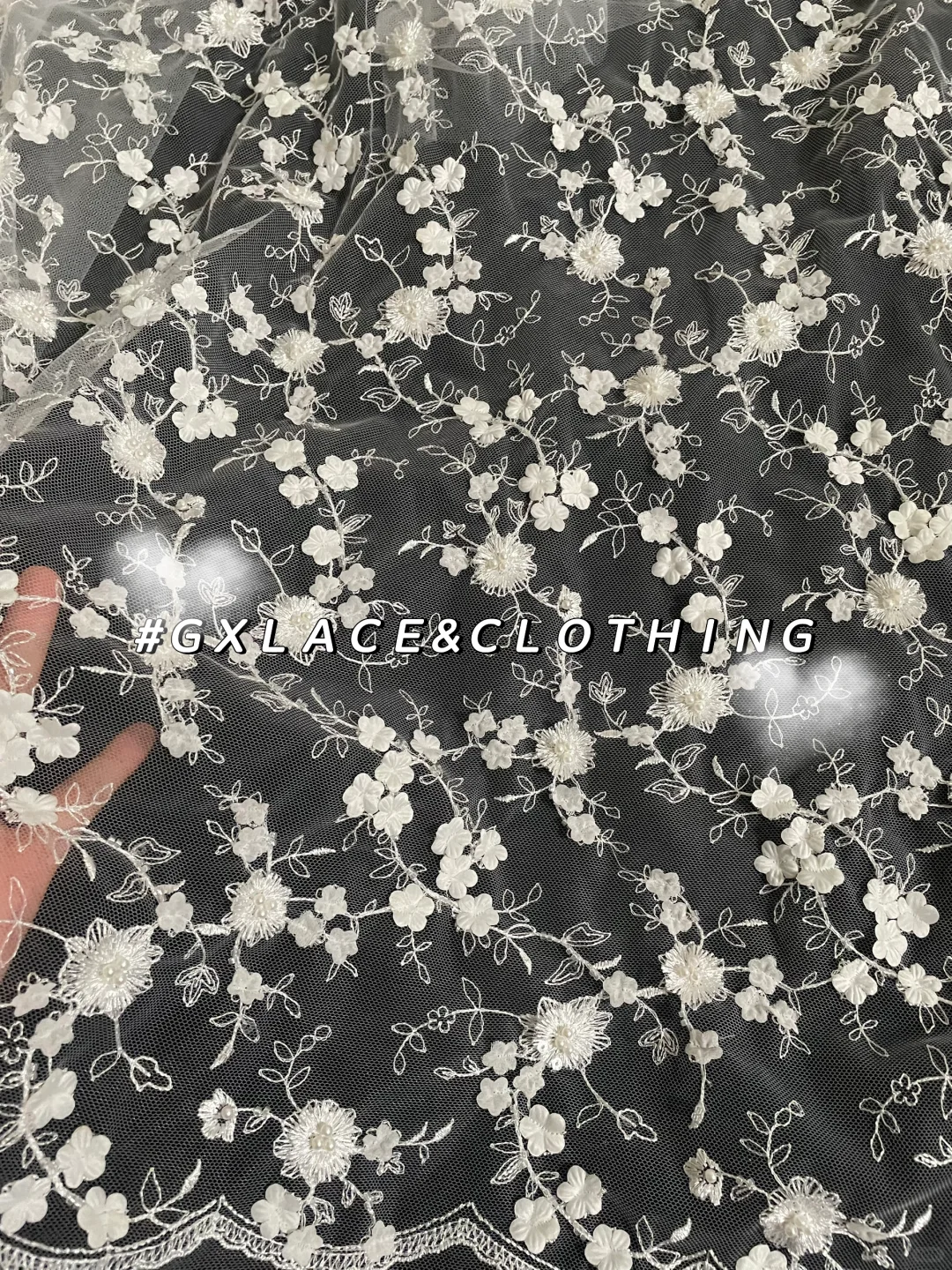 3D立体花蕾丝｜ 精致小碎花款