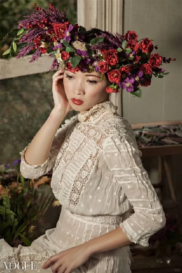 年轻时也是上过Vogue网页版图库的～