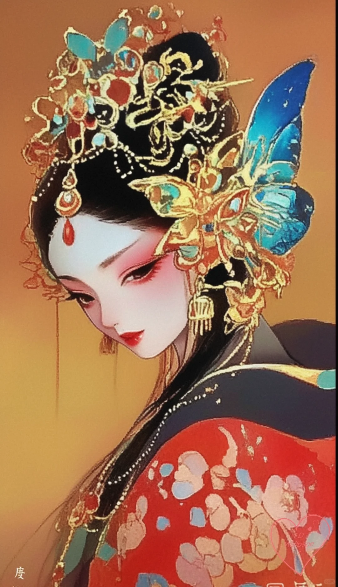妩媚委婉，俊俏女子的独特韵味
