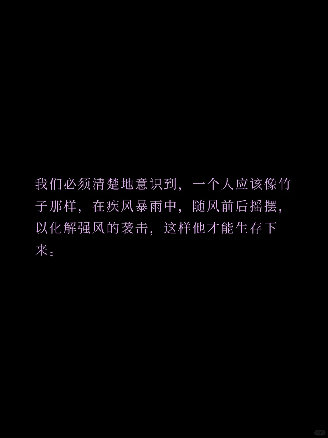 停止思考，忘掉自己，回归自然