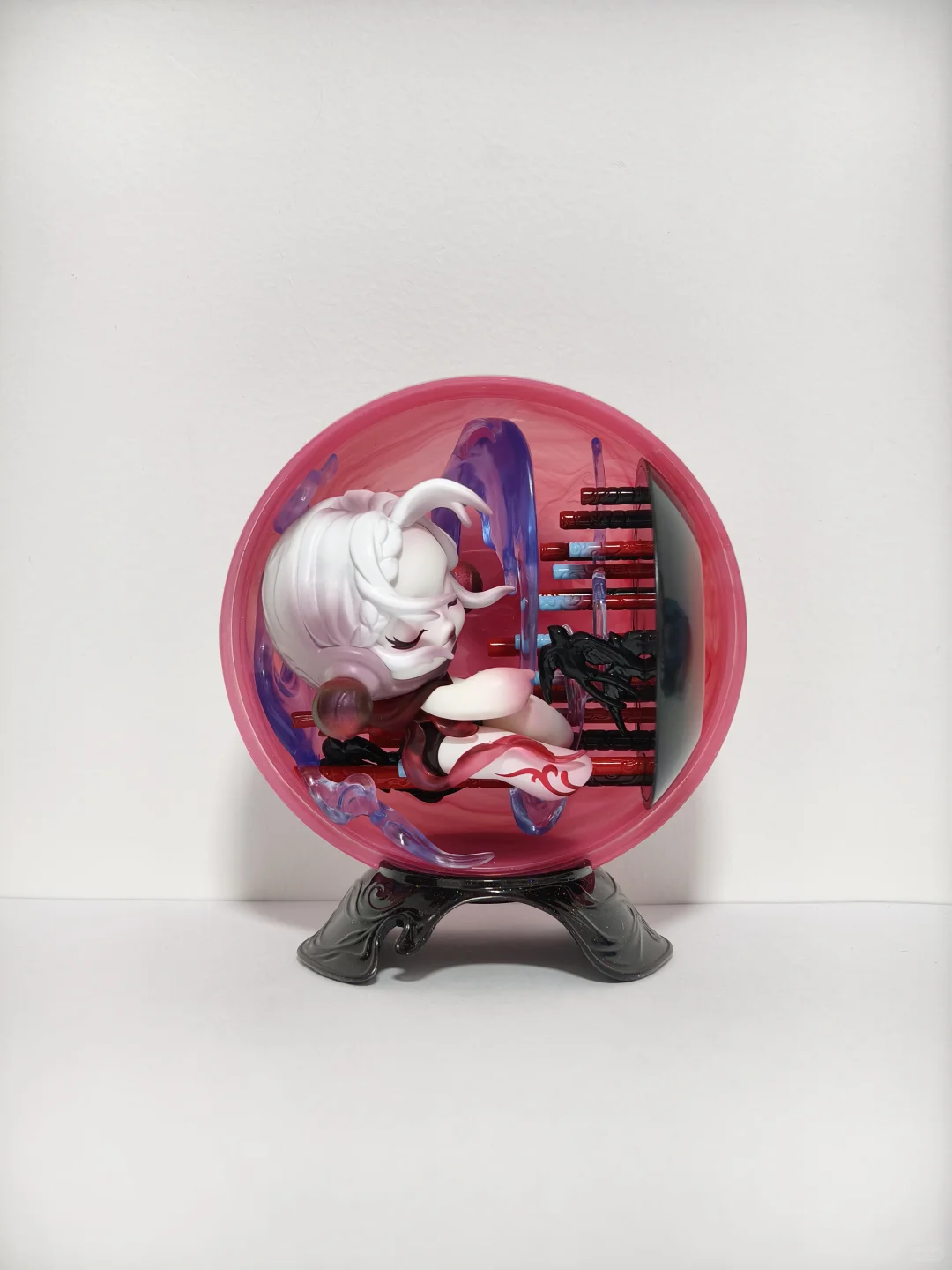 泡泡玛特新品🎭小狐仙犹抱琵琶半遮面②