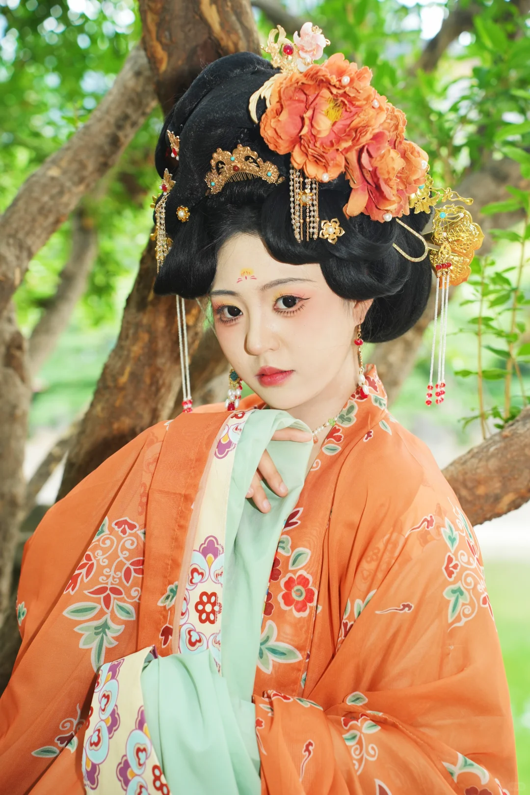 入我眉梢，出我心间，汉服小姐姐～