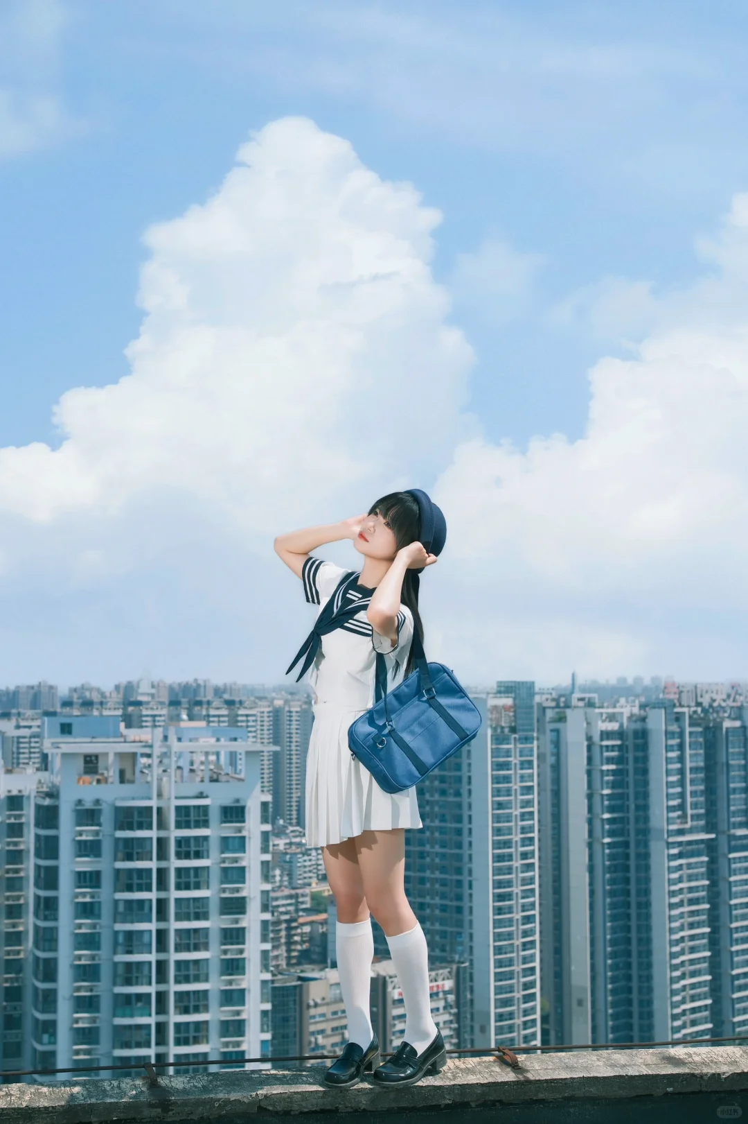 我的JK日常｜在城市上空