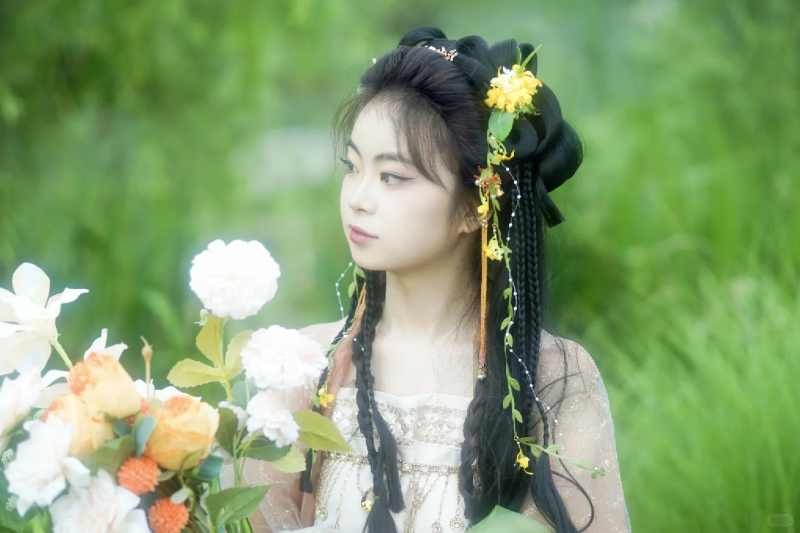 眉目如画，惊鸿一瞥🦋/汉服写真