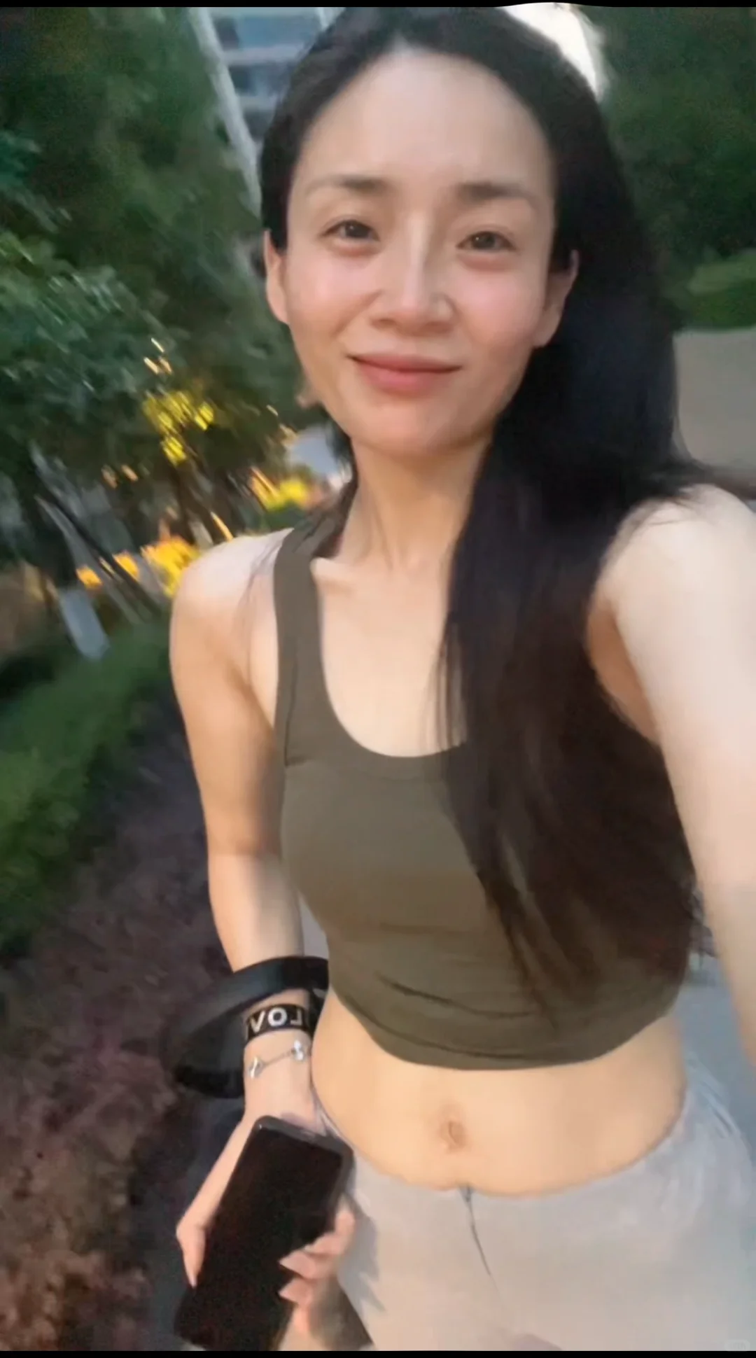 呼～健身女孩的夏天 最近喜欢素颜