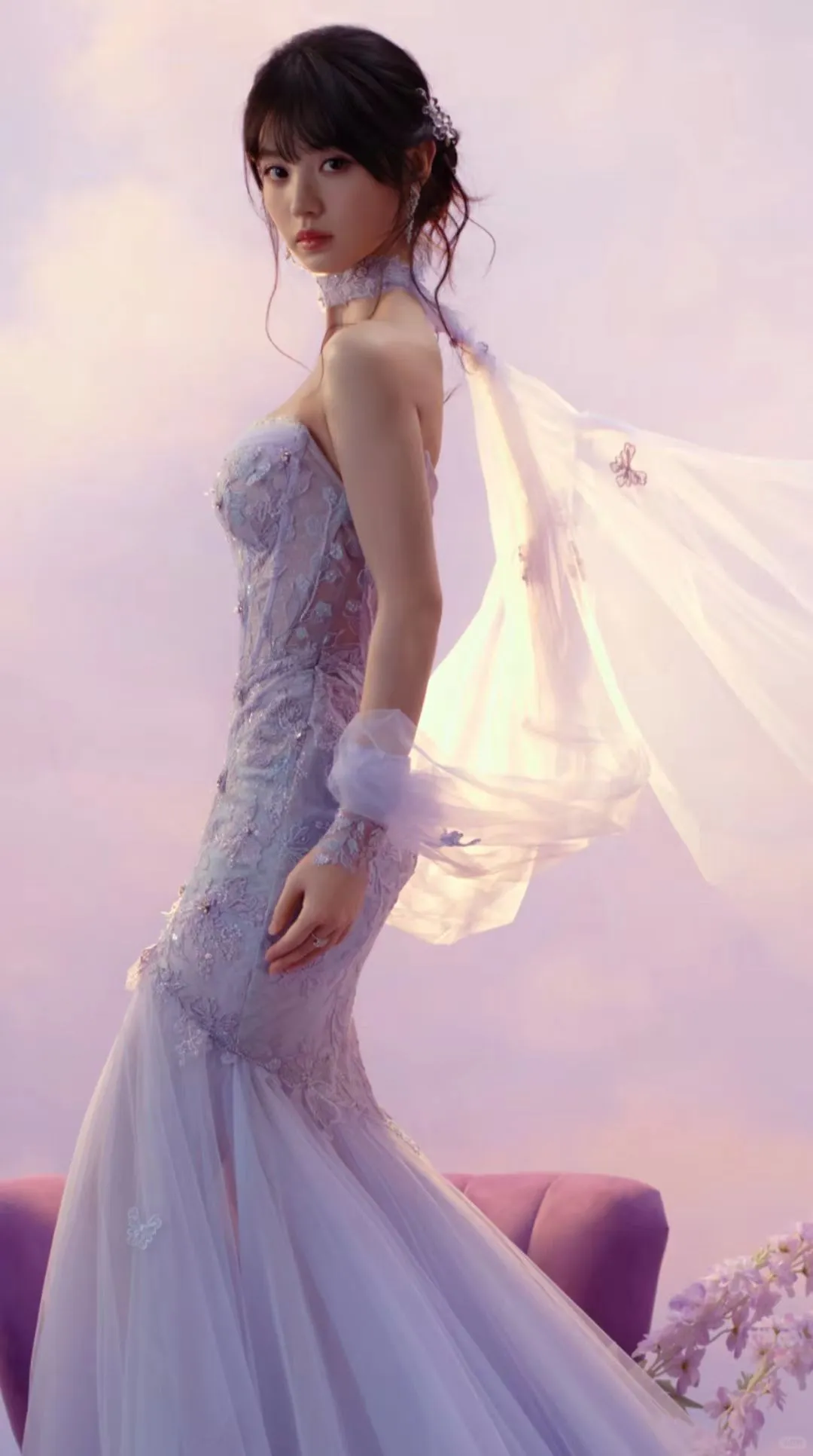 这是仙女的裙装吧，绝！✨