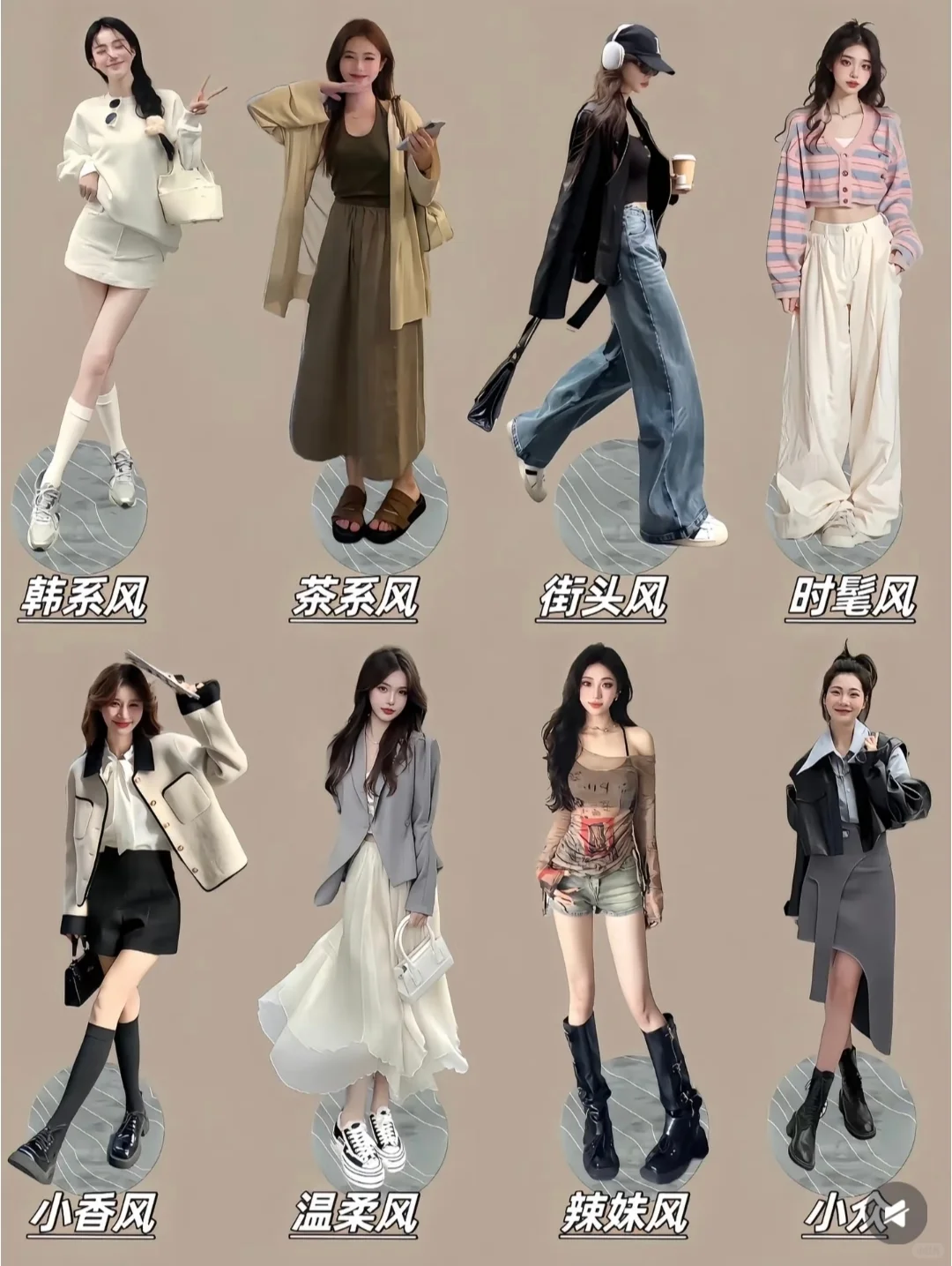 女孩子的穿衣风格，就应该多变！