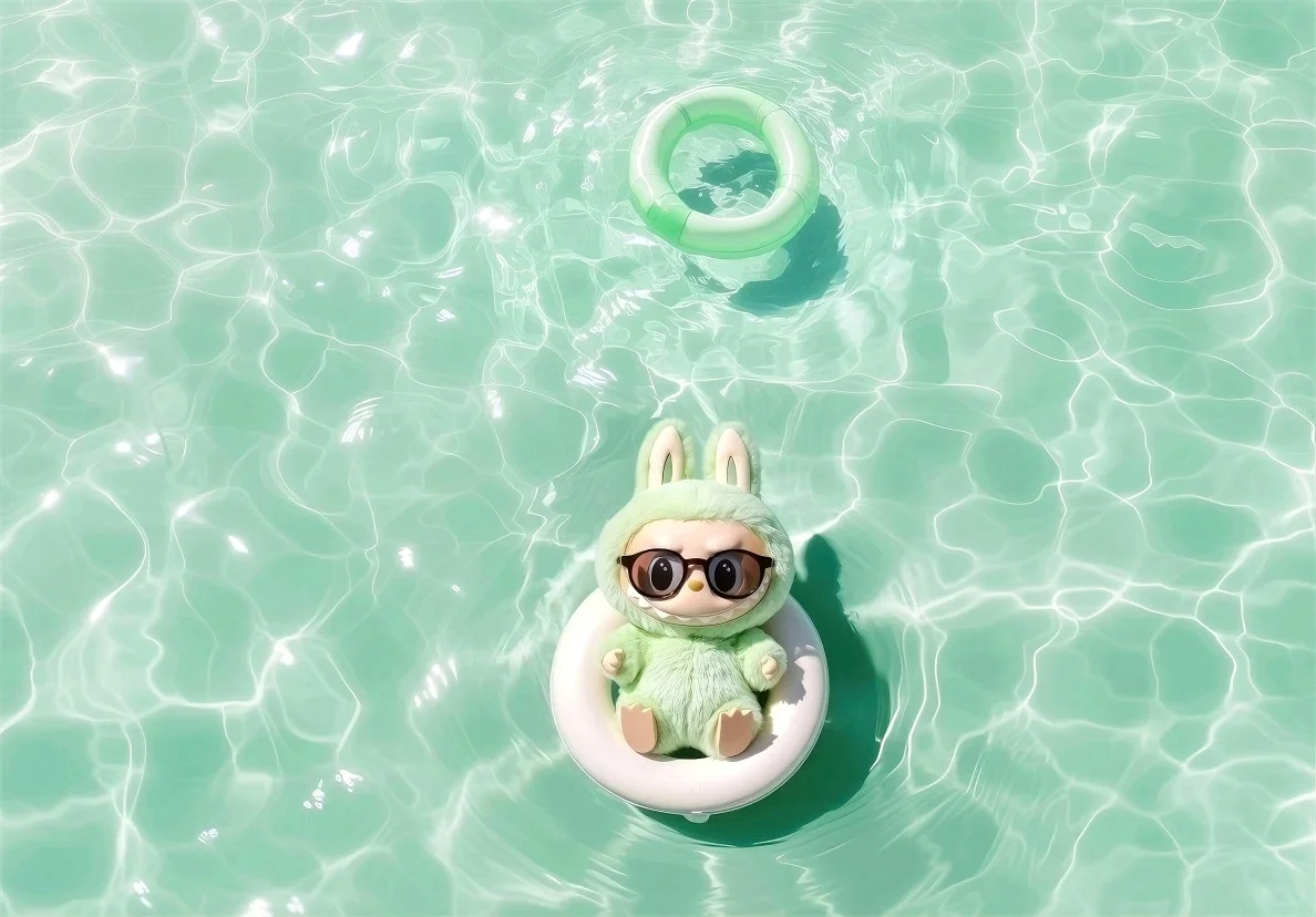 Labubu｜泳池平板壁纸合集🏊