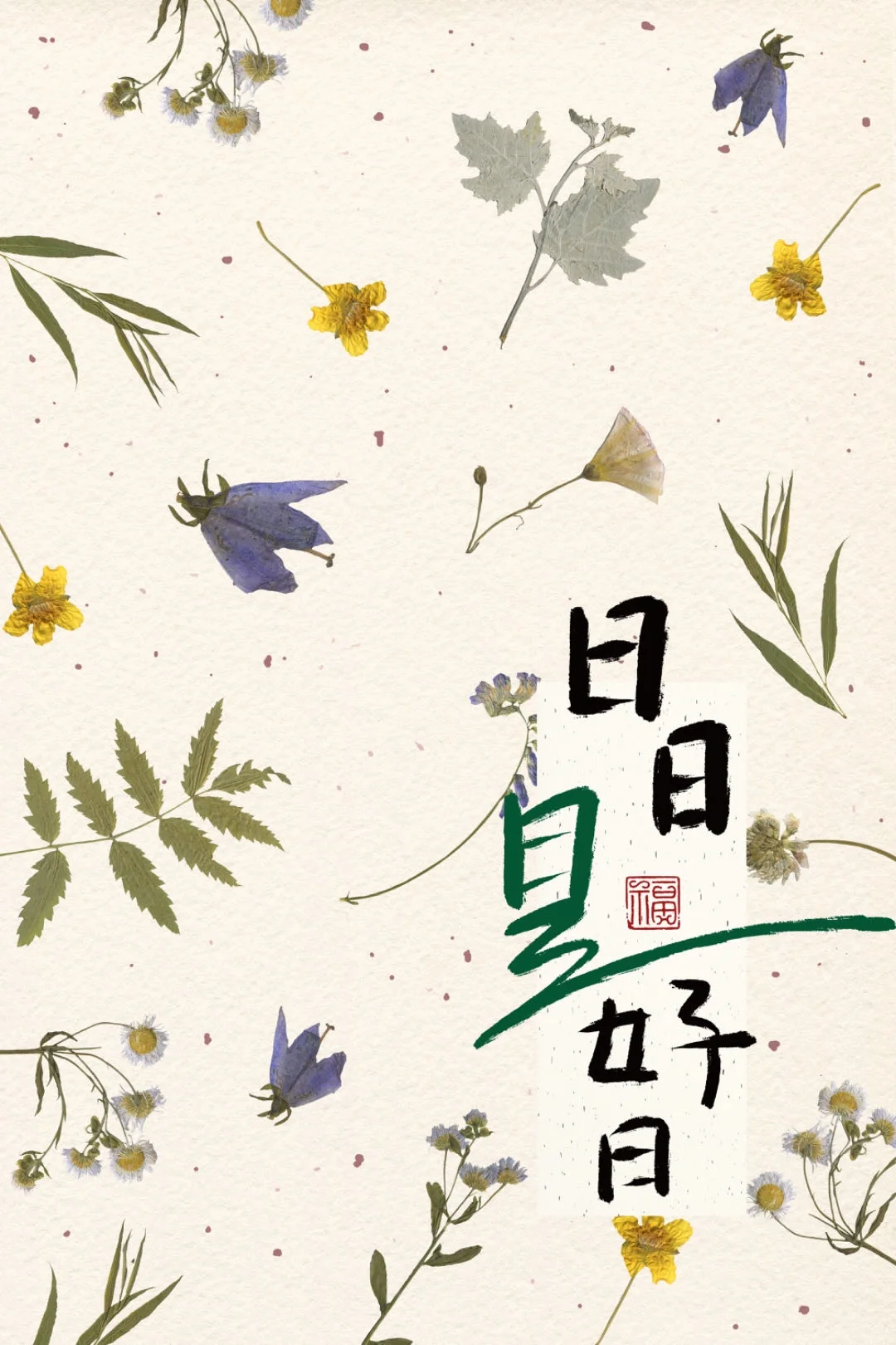 手写壁纸｜日日是好日