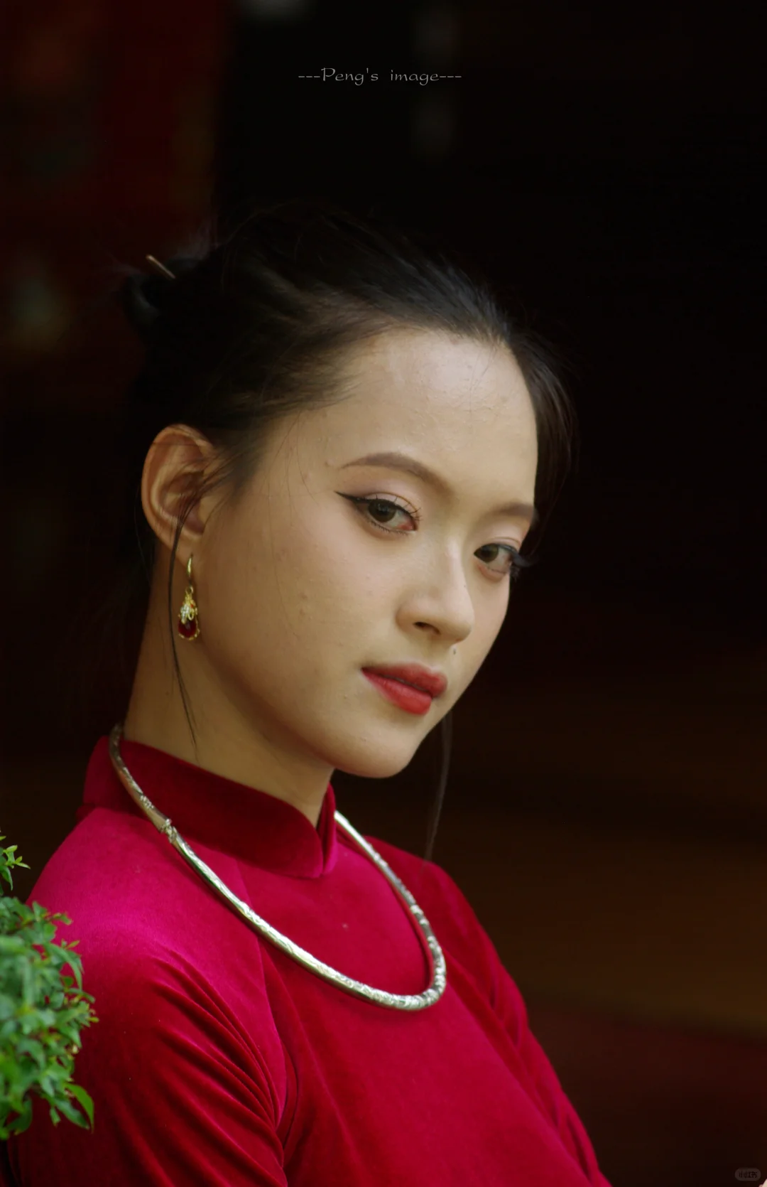 西贡风情---奥黛女孩