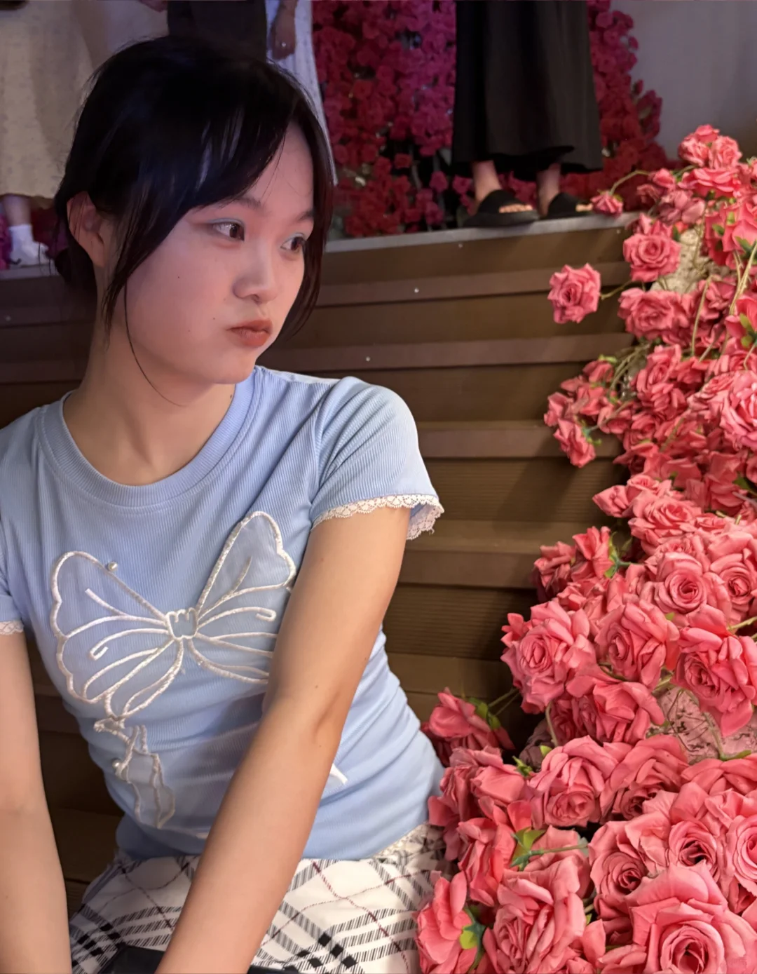 被夸真的会越来越美呜呜