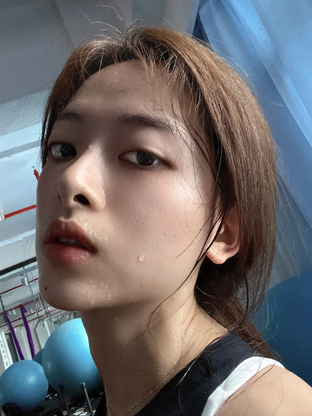 有氧甩汗的滋味真的很爽从此爱上素颜的自己