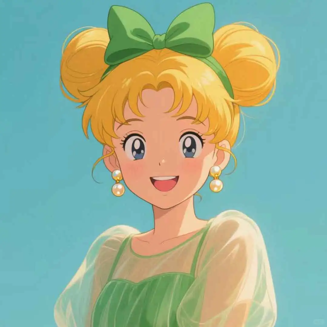 绿色系美少女！太好看了，码住！