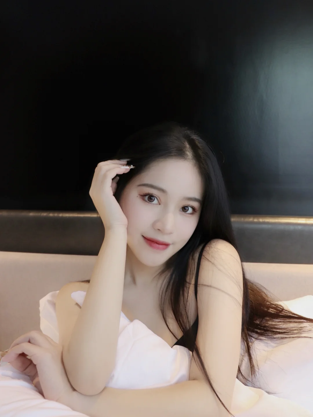 在家也能拍私房照嘻嘻