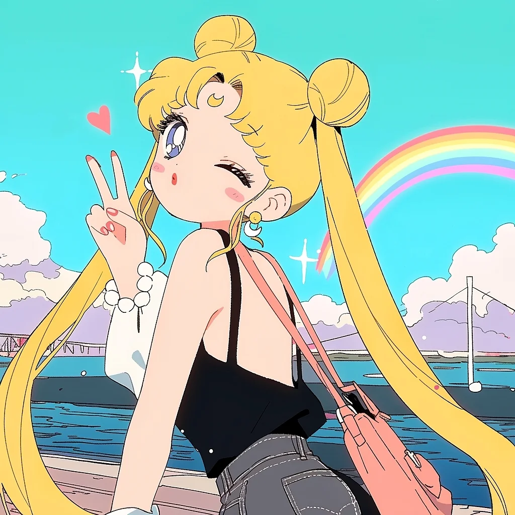 请你收下我的小心心❤️“美少女战士”