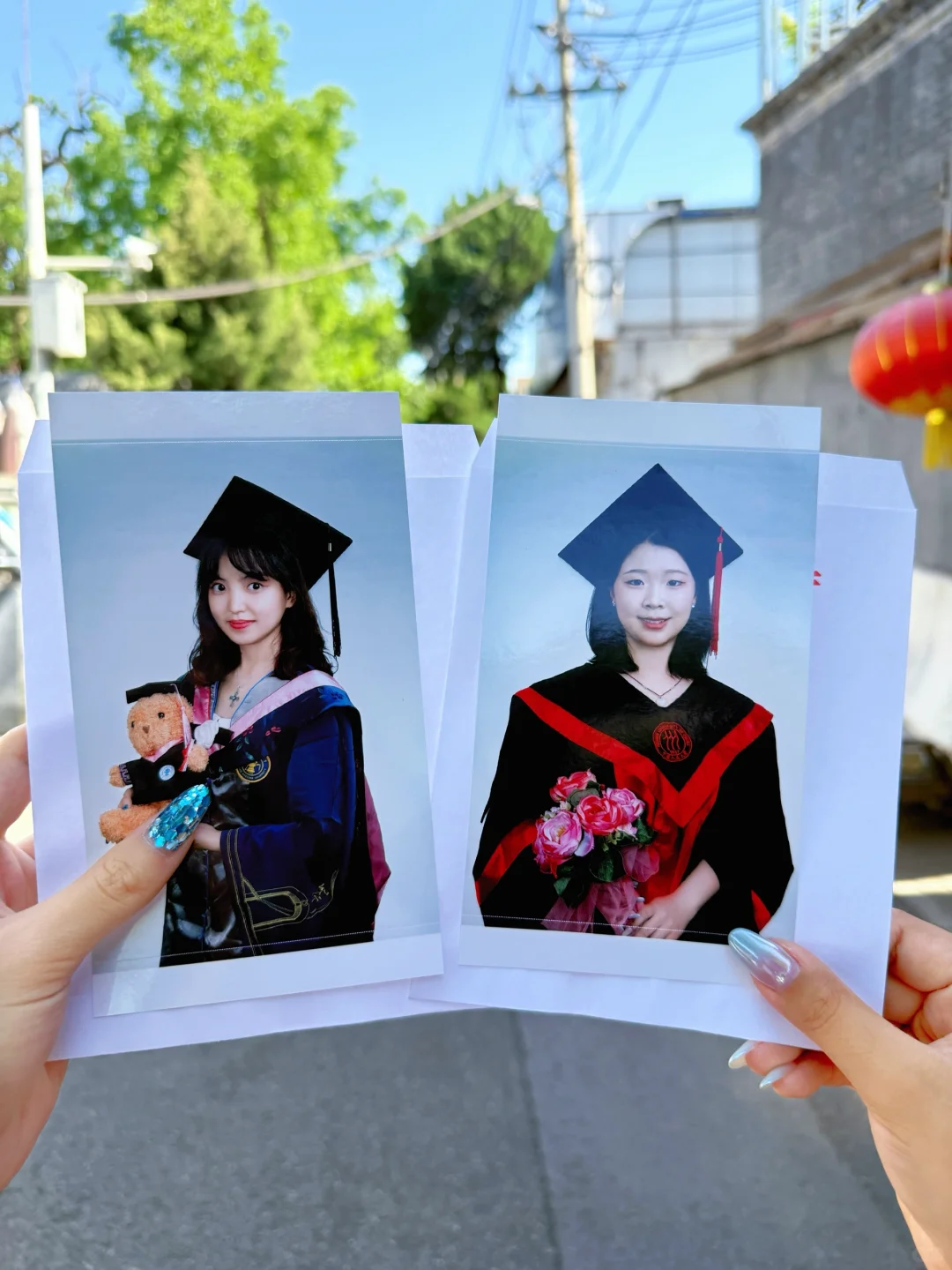 北京胡同里40元的学士照！！！！