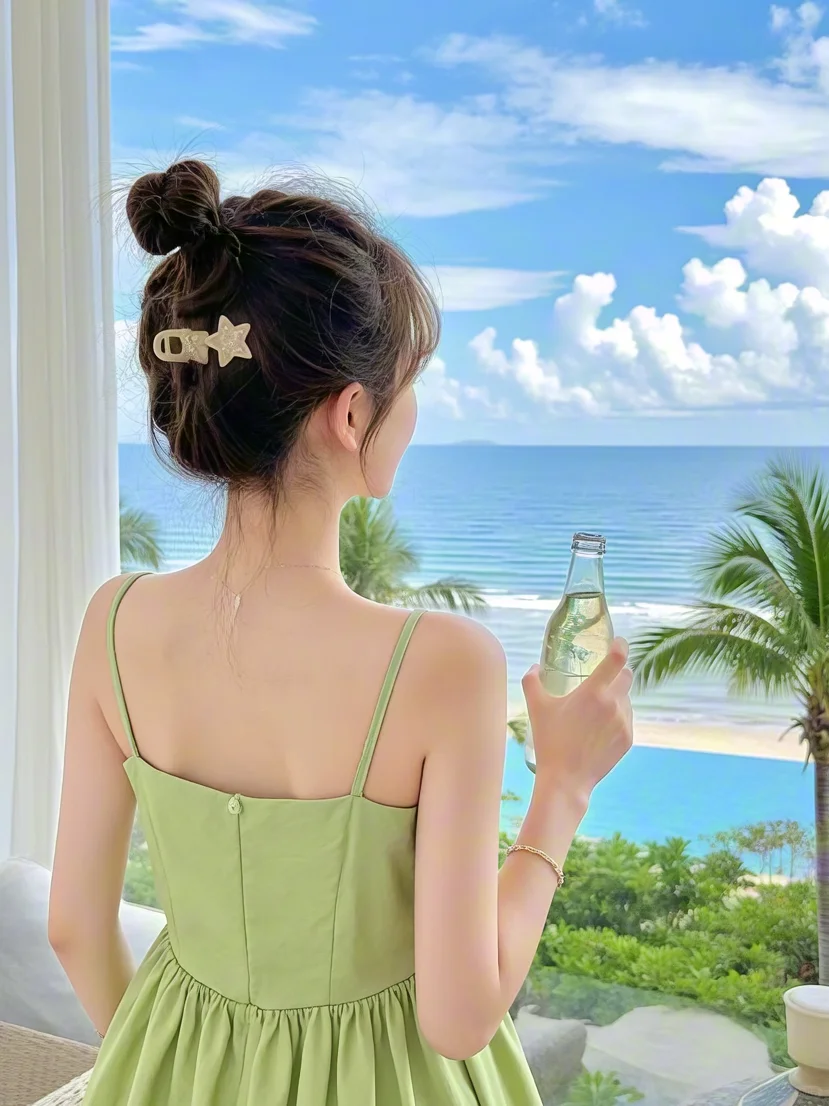 女生头像🍃🌴小清新背影女头