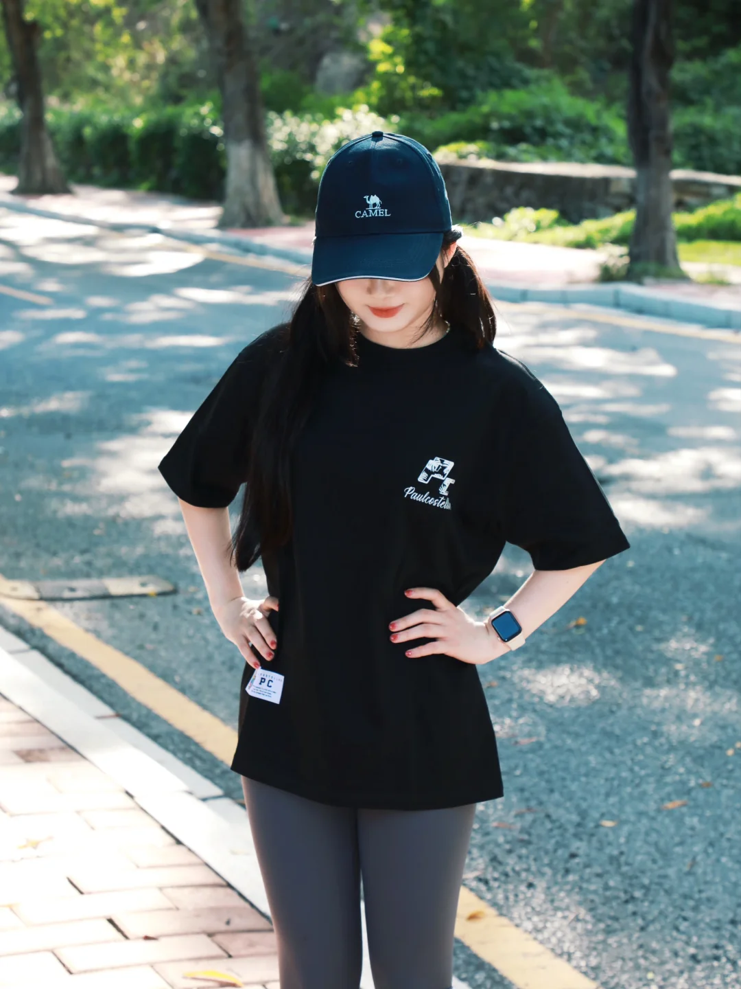 挑战只穿瑜伽服出门｜阳光明媚我也明媚☀️
