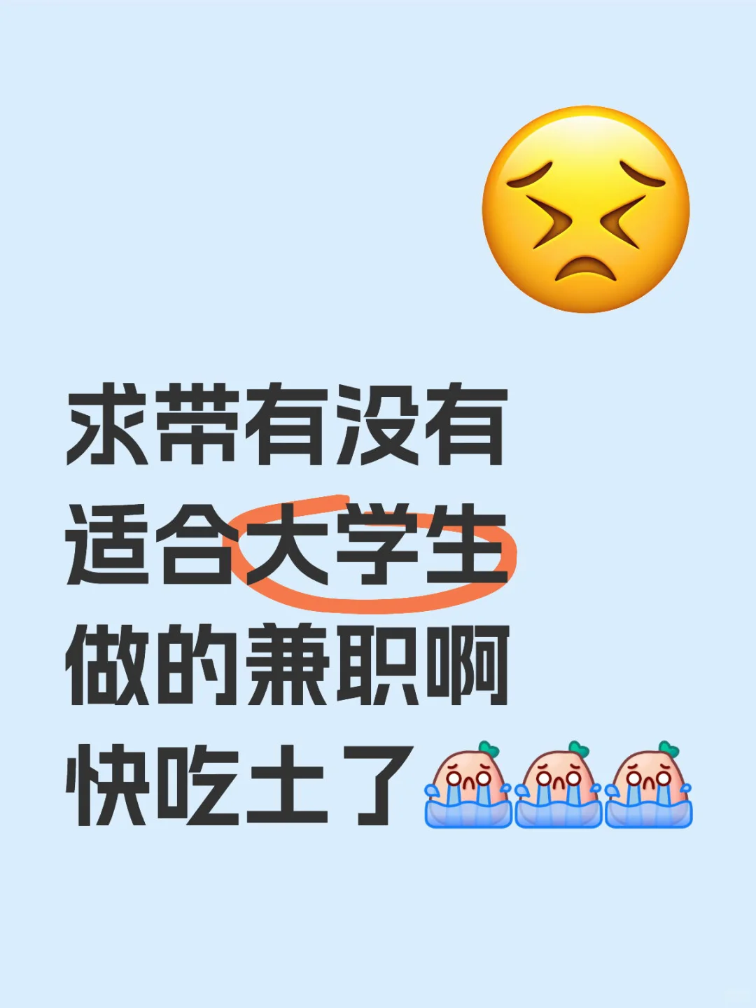 大学生求带