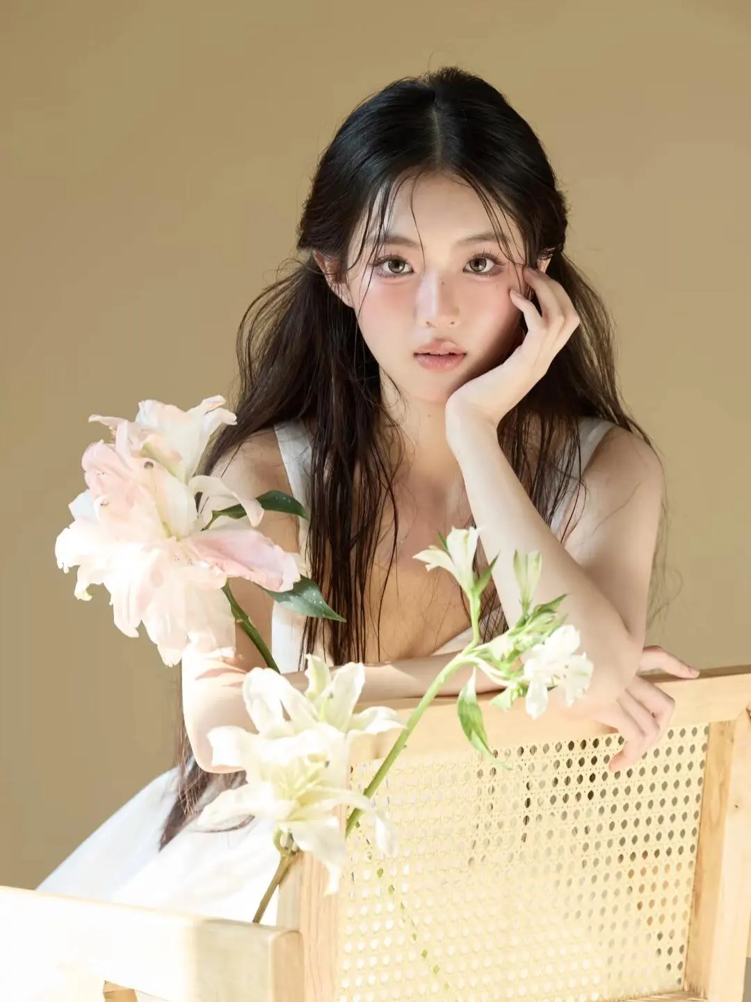 这就是我心中的白月光～纯欲感的乖乖女写真